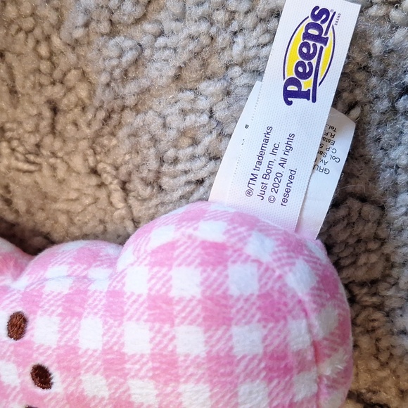 Peeps King And Queen With Checkered Small Stuffies EUC - Picture 5 of 5